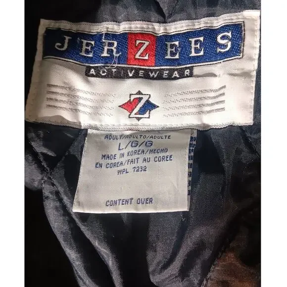Vintage Jerzees Green Bay Packers NFL Hooded Windbreaker Jacket Large 90s